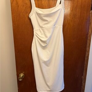 SALENA PEARL White bodycon Oh Hello Clothing Dress
